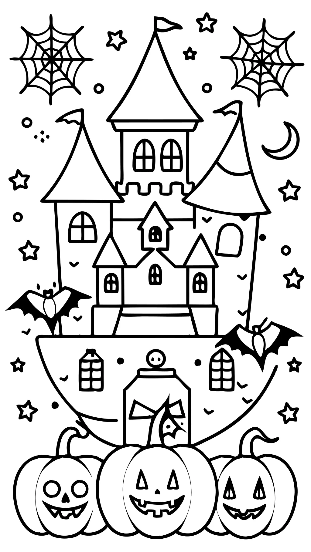 halloween coloring page printable